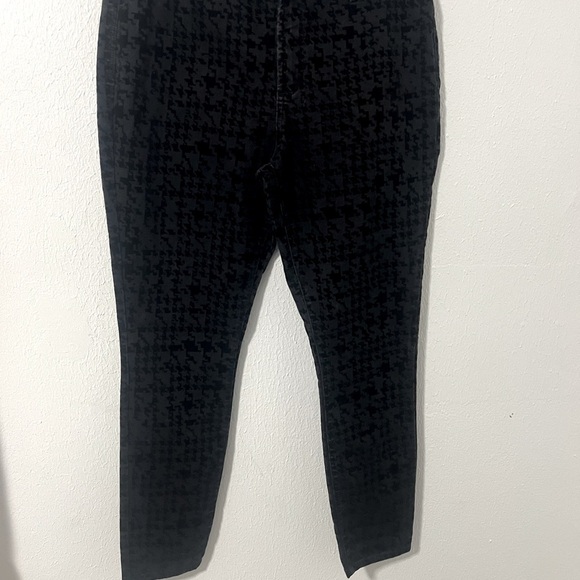 NYDJ Not Your Daughter Jean Sz 14 Super Skinny Lift Tuck Technology Houndstooth - Picture 2 of 9